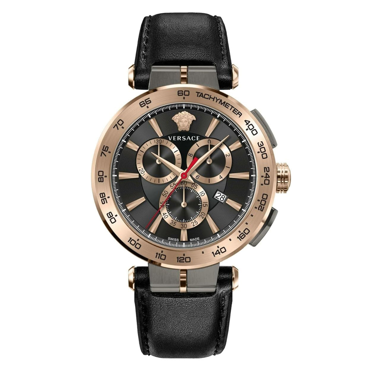 Versace Aion Chronograph Men's Black Watch
