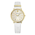 Versace Ladies Watch V-Circle 38mm White Gold