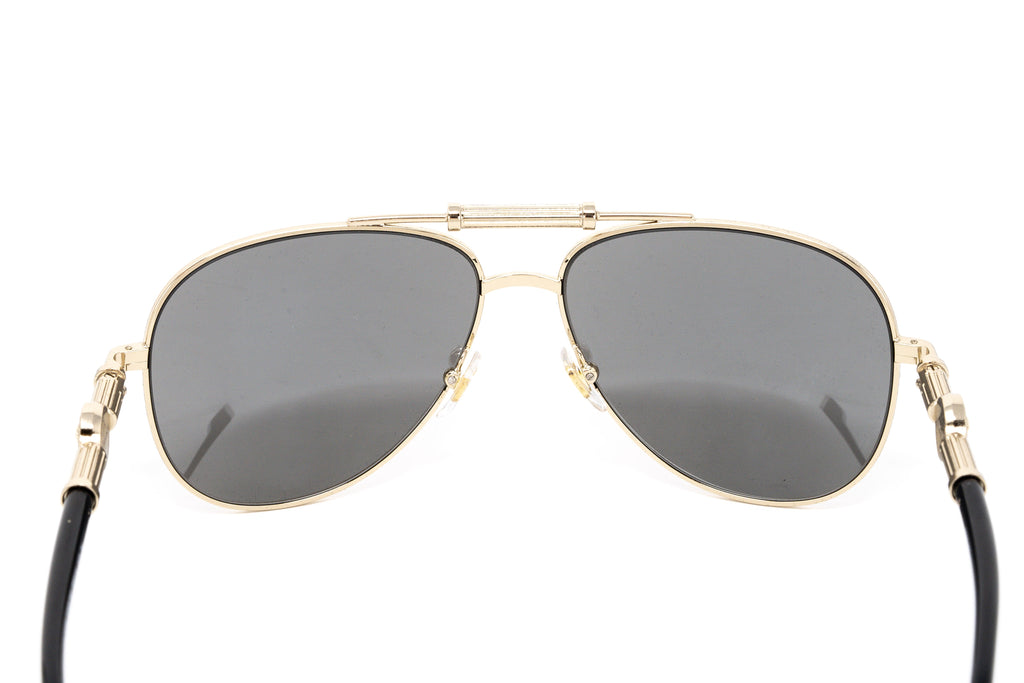 Versace Unisex Sunglasses Pilot Pale Gold