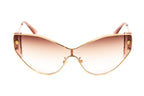 Versace Women's Sunglasses Cat Eye Rose Gold/Pink Graduated