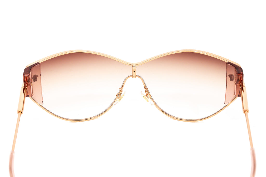 Versace Women's Sunglasses Cat Eye Rose Gold/Pink Graduated