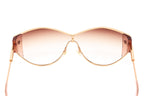 Versace Women's Sunglasses Cat Eye Rose Gold/Pink Graduated