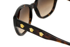 Versace Women's Sunglasses Butterfly Tortoise/Brown