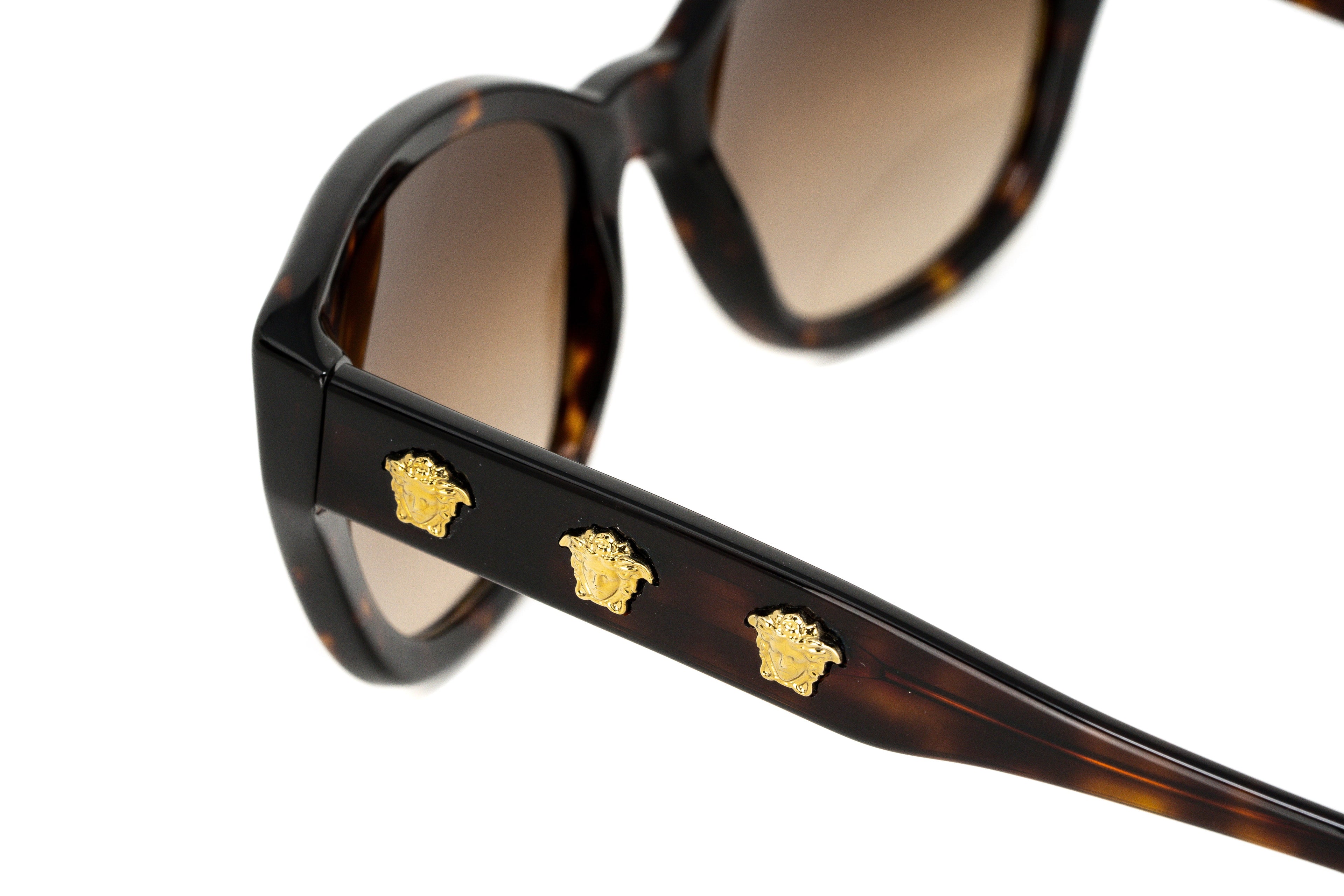 Versace Women's Sunglasses Butterfly Tortoise/Brown