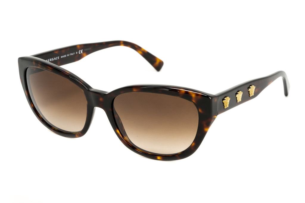 Versace Women's Sunglasses Butterfly Tortoise/Brown