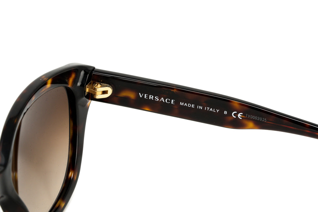 Versace Women's Sunglasses Butterfly Tortoise/Brown