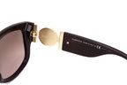 Versace Women's Sunglasses Cat Eye Transparent Red