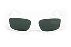 Versace Unisex Sunglasses Rectangular White/Green