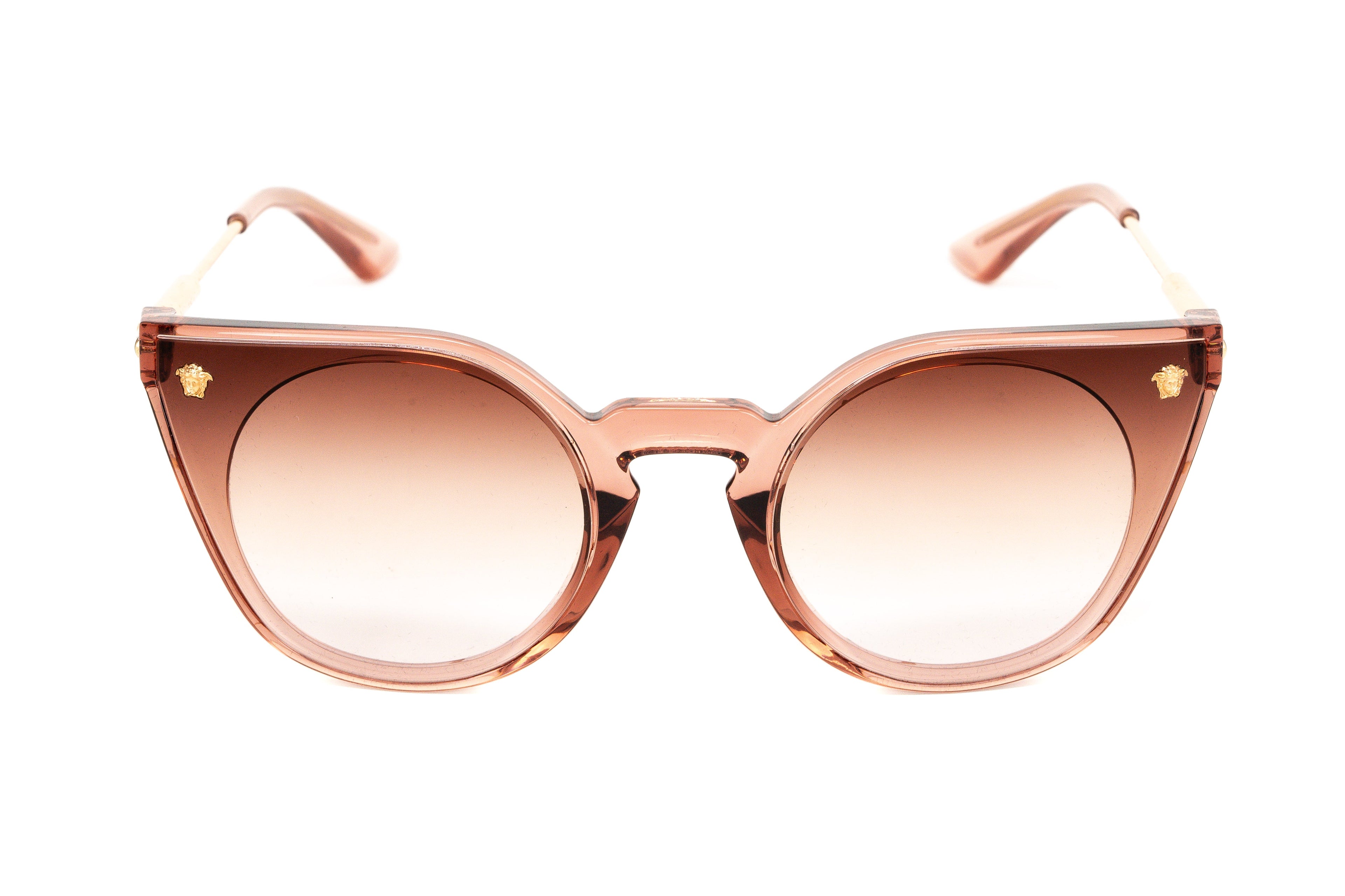 Versace Women's Sunglasses Square Pink/Gold