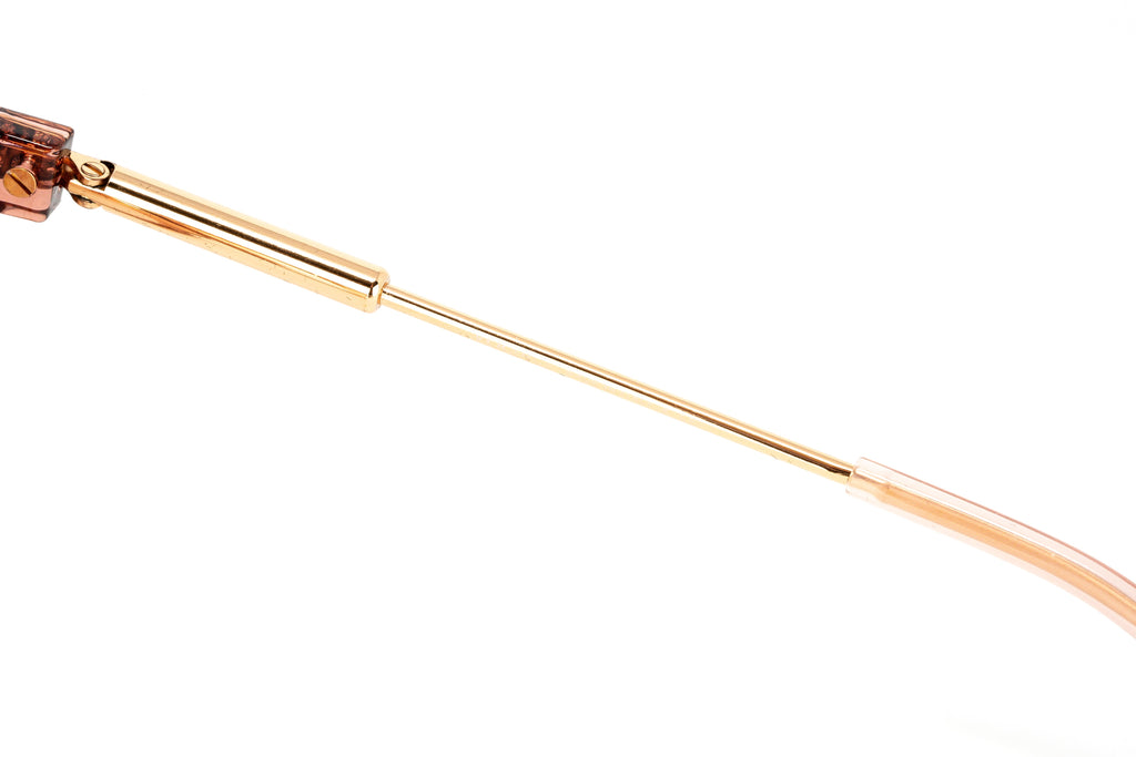Versace Women's Sunglasses Square Pink/Gold