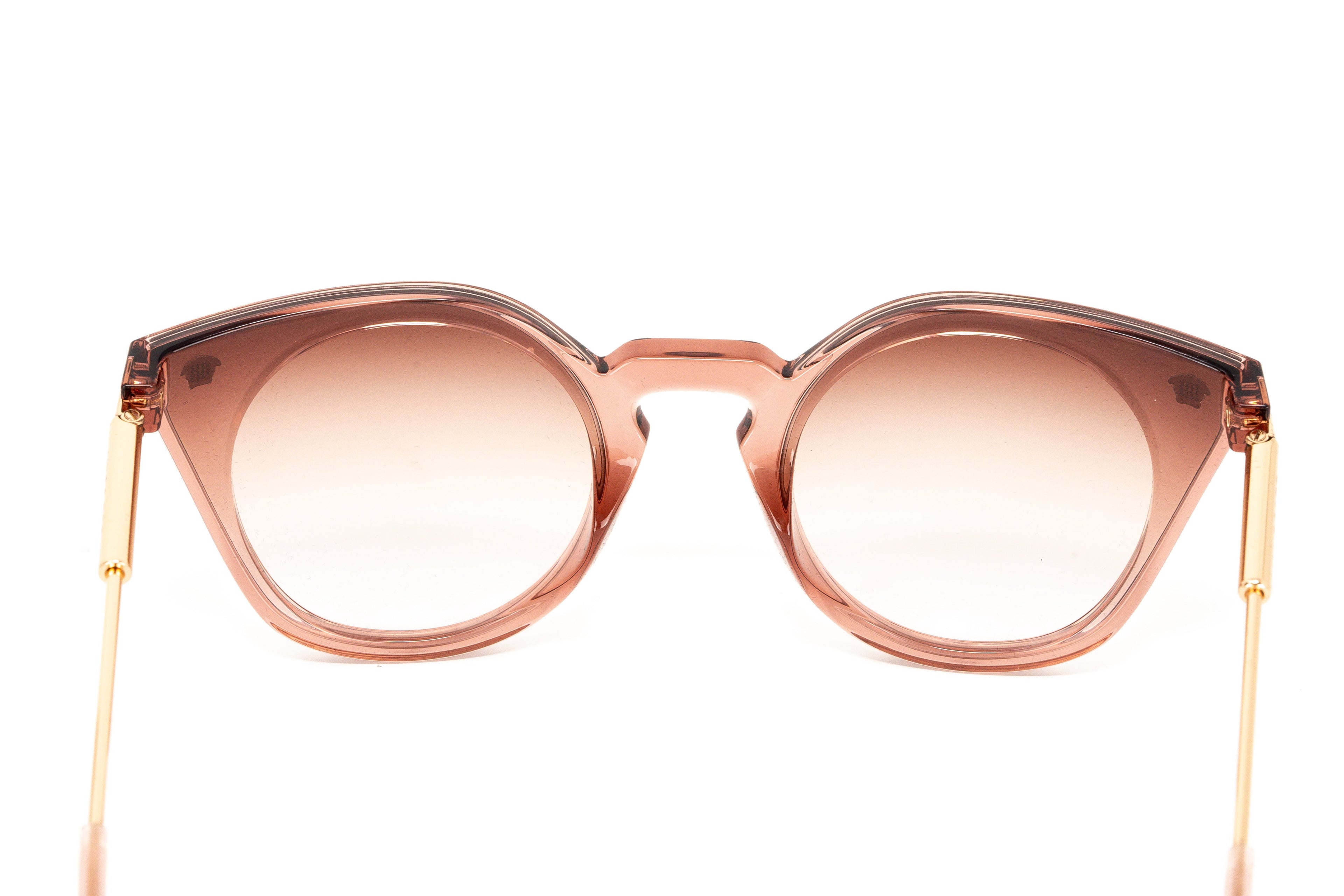Versace Women's Sunglasses Square Pink/Gold