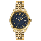 Versace Men's Watch Icon Classic Blue Gold Bracelet