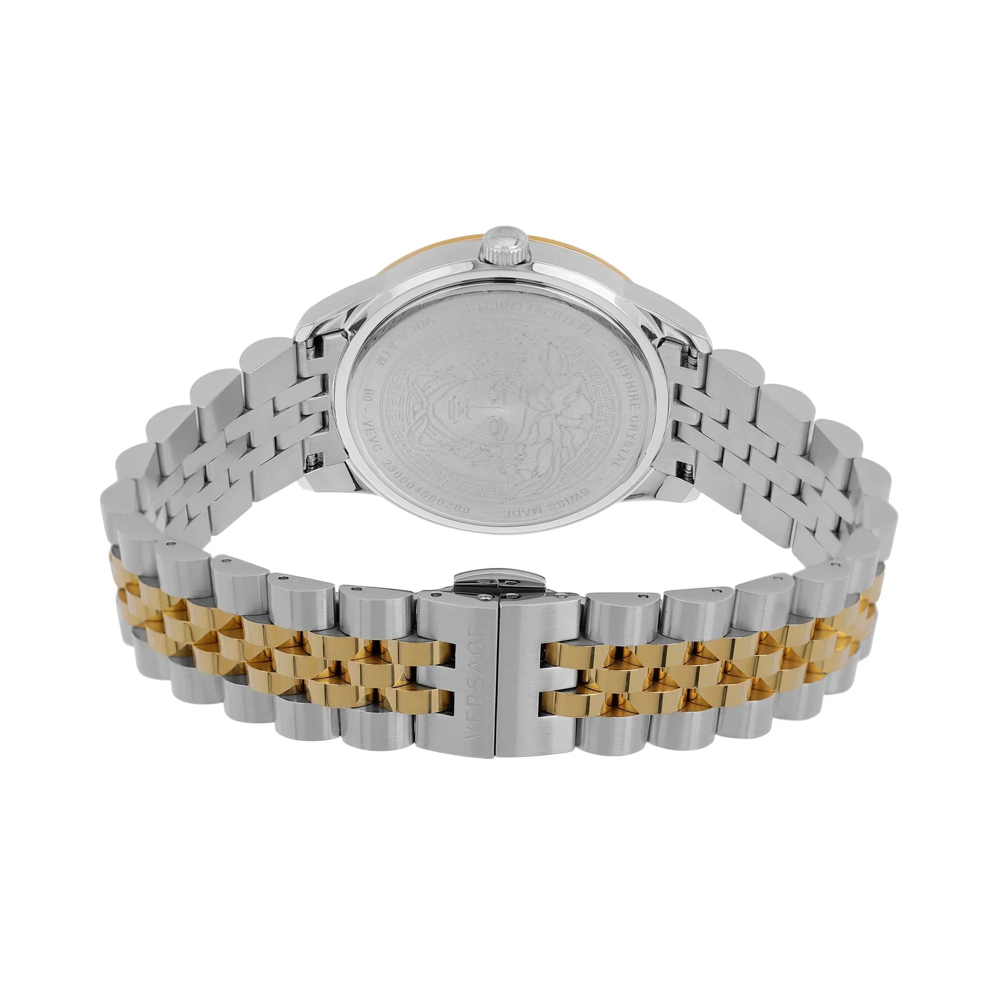 Versace Greca Signature Ladies Green Dial Watch