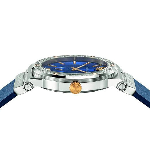 Versace Greca Logo Men's Blue Watch