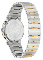 Versace Men's Watch Greca Logo Small Seconds Two-Tone Green