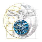 Venezianico Automatic Watch Nereide UltraLeggero 42 Skeleton Aqua
