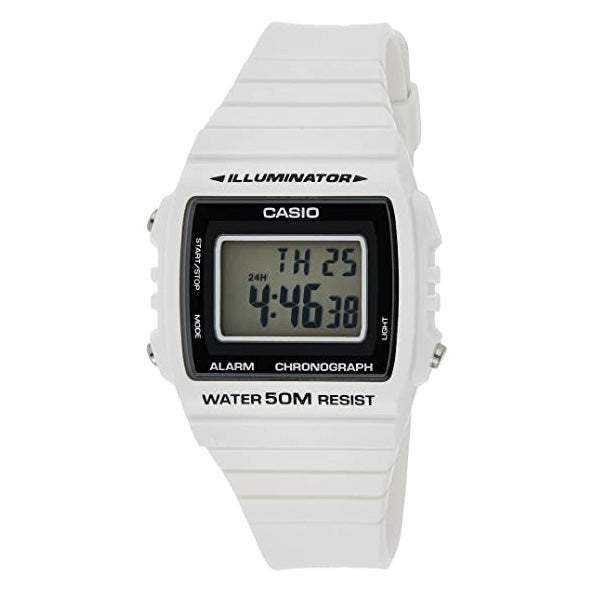 Casio Watch Alarm Chronograph Digital White