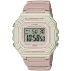 Casio Watch Chronograph Digital White Pink