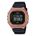 Casio Watch Chronograph Digital Black Bronze