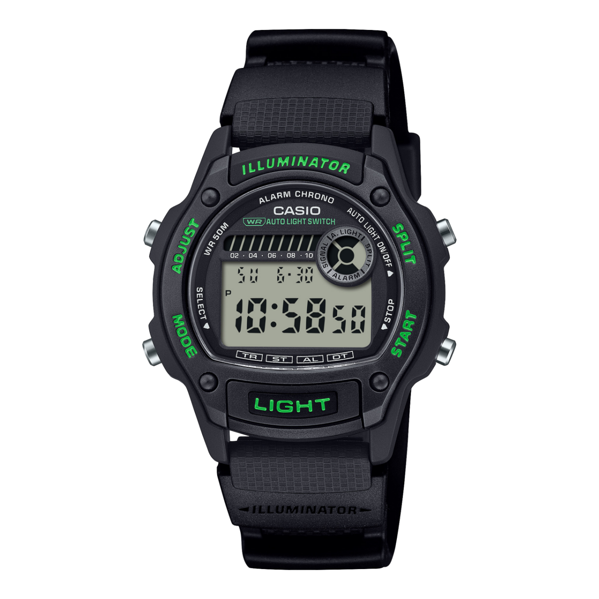 Casio Unisex Digital Black Digital Watch