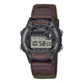 Casio Standard Unisex Brown Green Digital Watch
