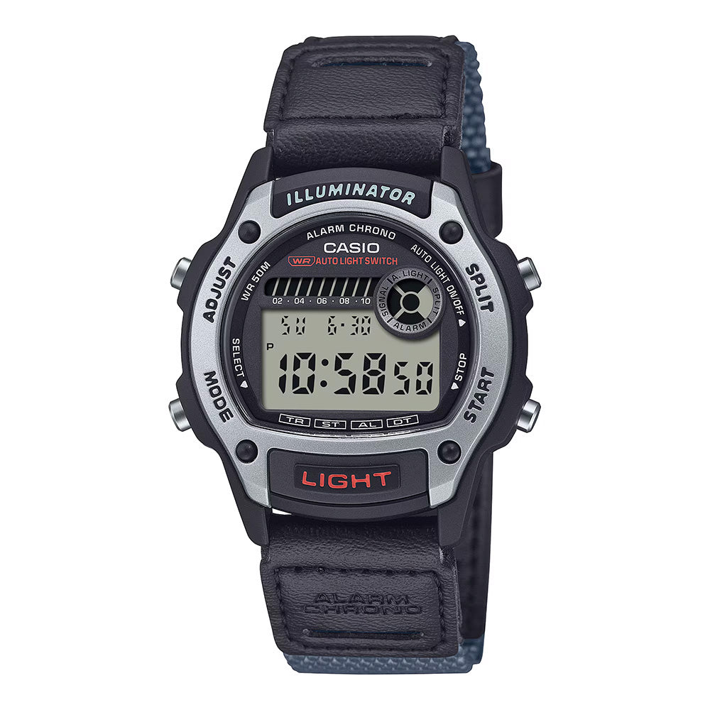 Casio Standard Unisex Grey Black Digital Watch