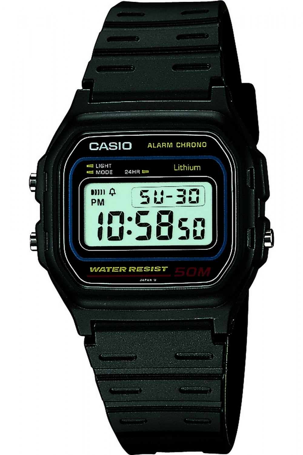 Casio Watch Chronograph Digital Black