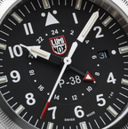 Luminox Air Pilot P-38 Lightning GMT Men's Silver Watch