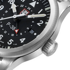 Luminox Air Pilot P-38 Lightning GMT Men's Silver Watch