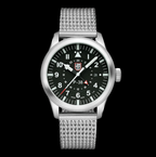 Luminox Air Pilot P-38 Lightning GMT Men's Silver Watch