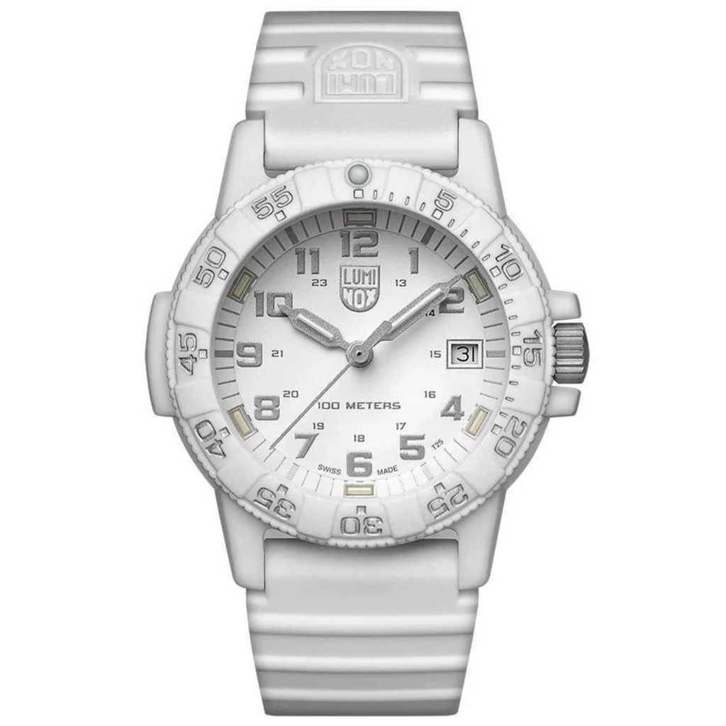 Luminox Leatherback Sea Turtle 0300 Series Men's White Watch