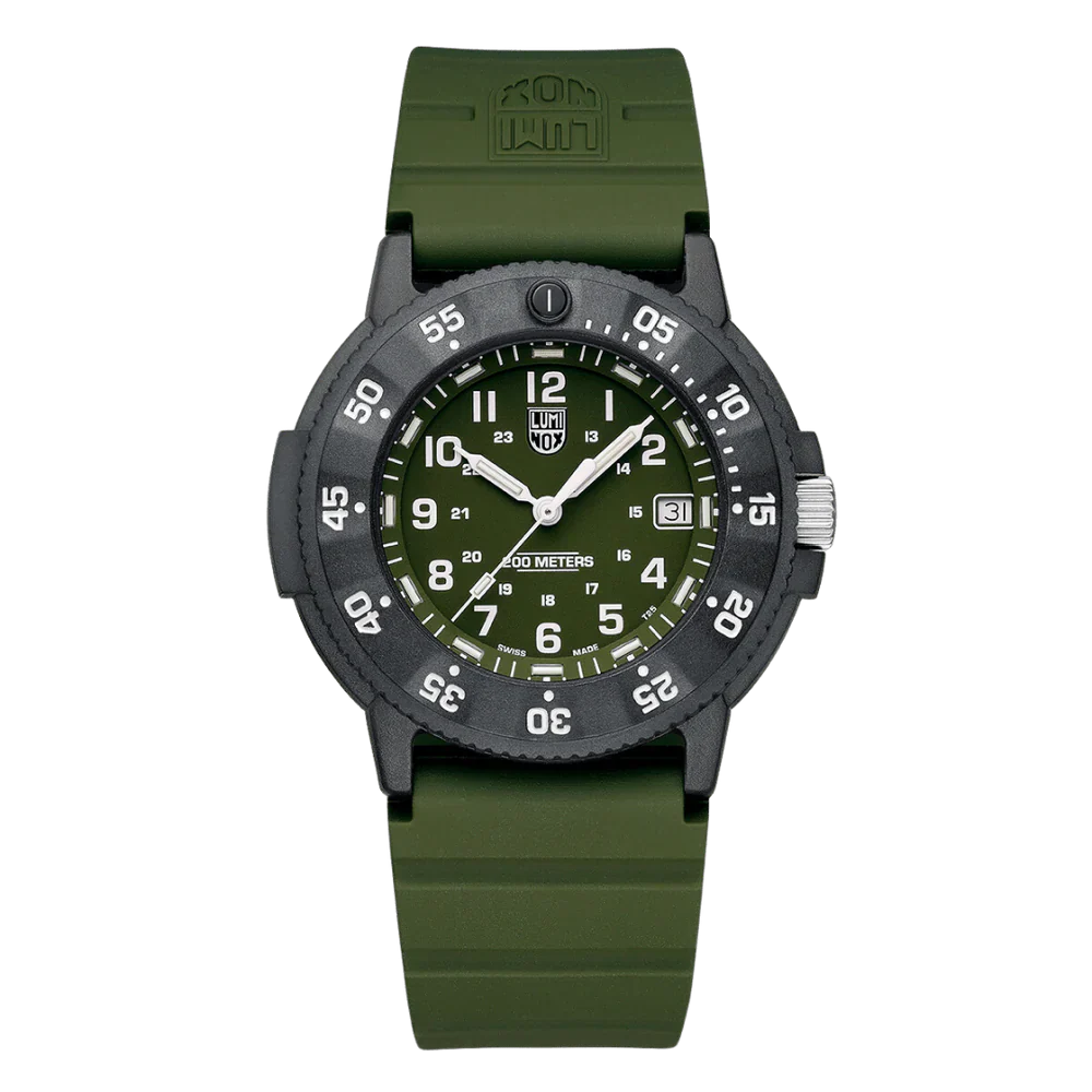 Luminox Original Navy Seal 3000 Series Men's Green Watch