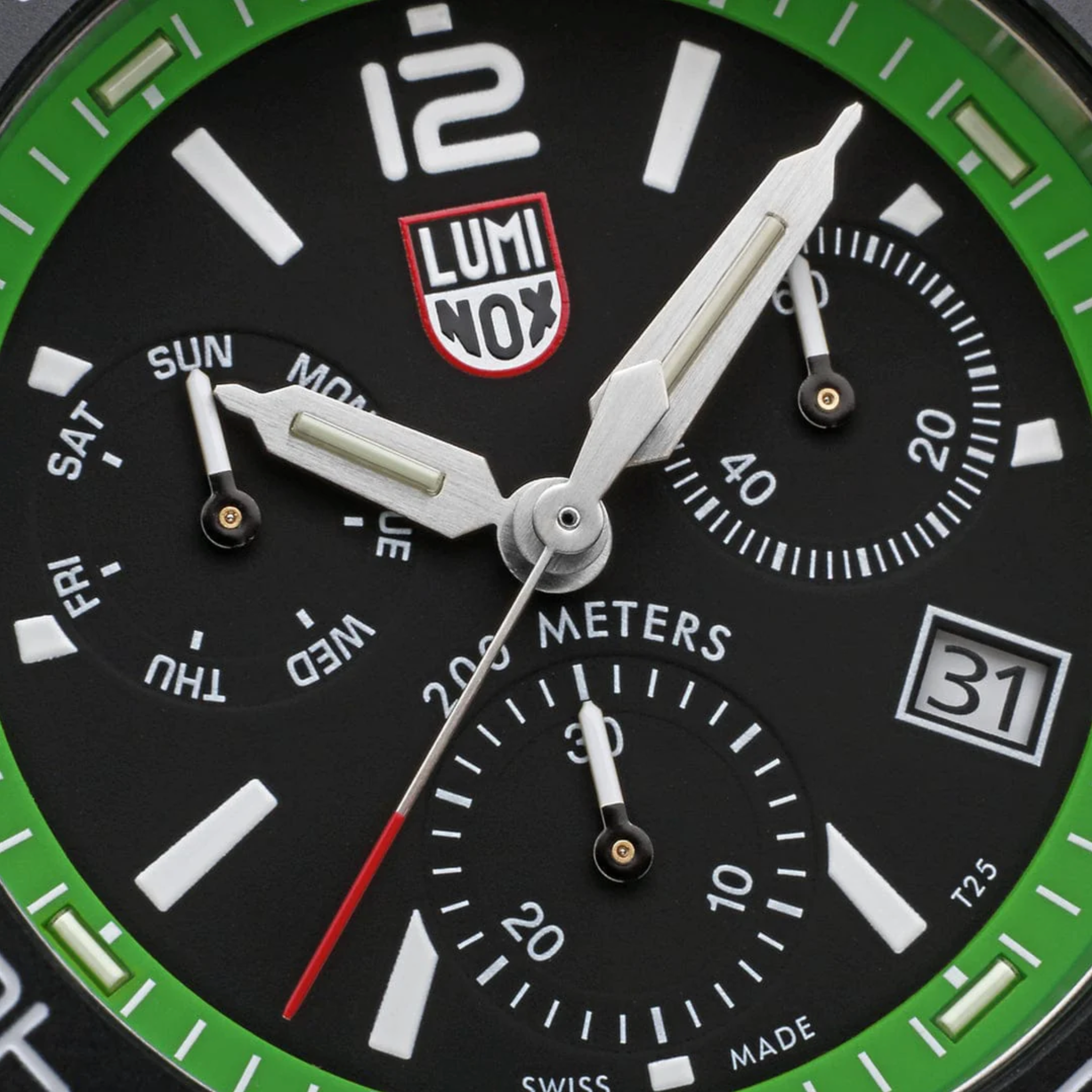 Luminox Pacific Diver 3140 Series Men's Green Watch