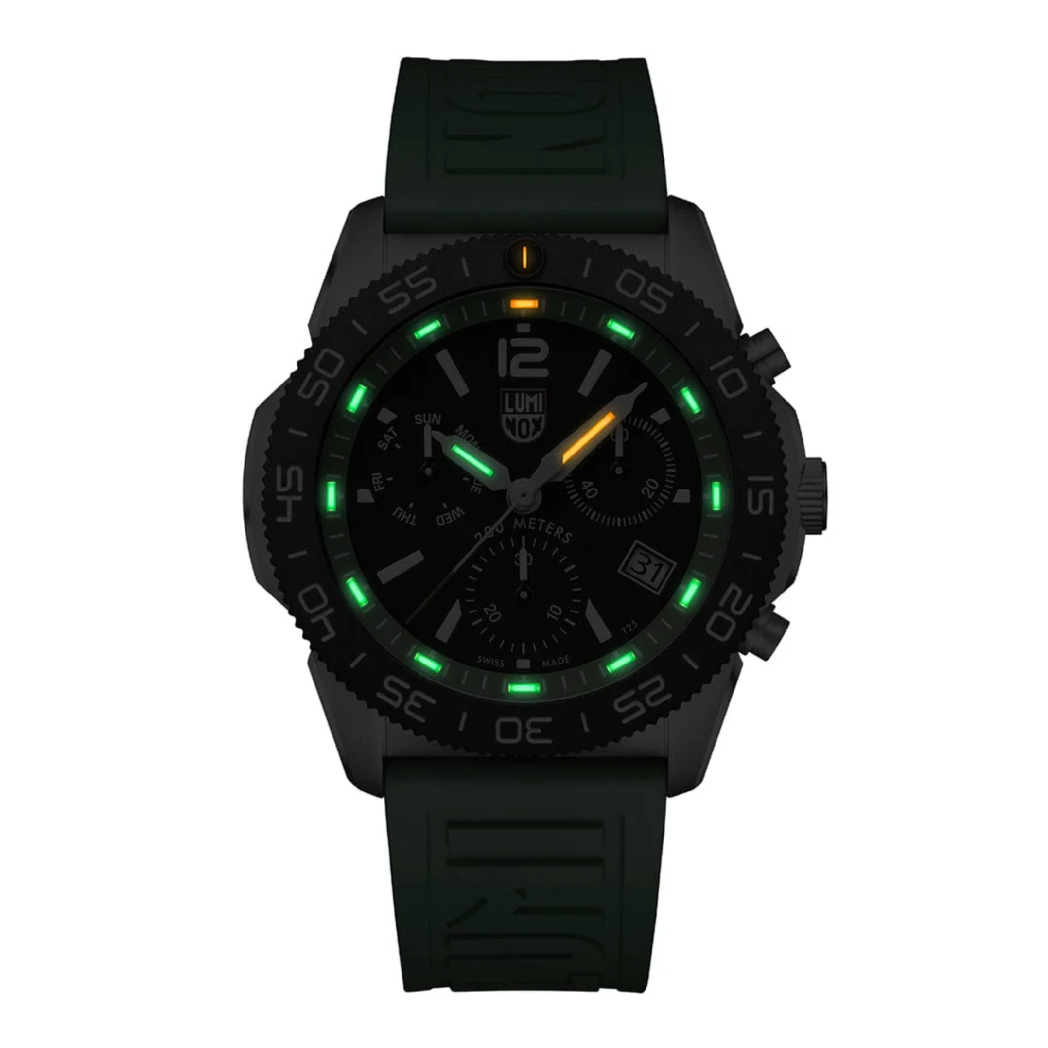 Luminox Pacific Diver 3140 Series Men's Green Watch