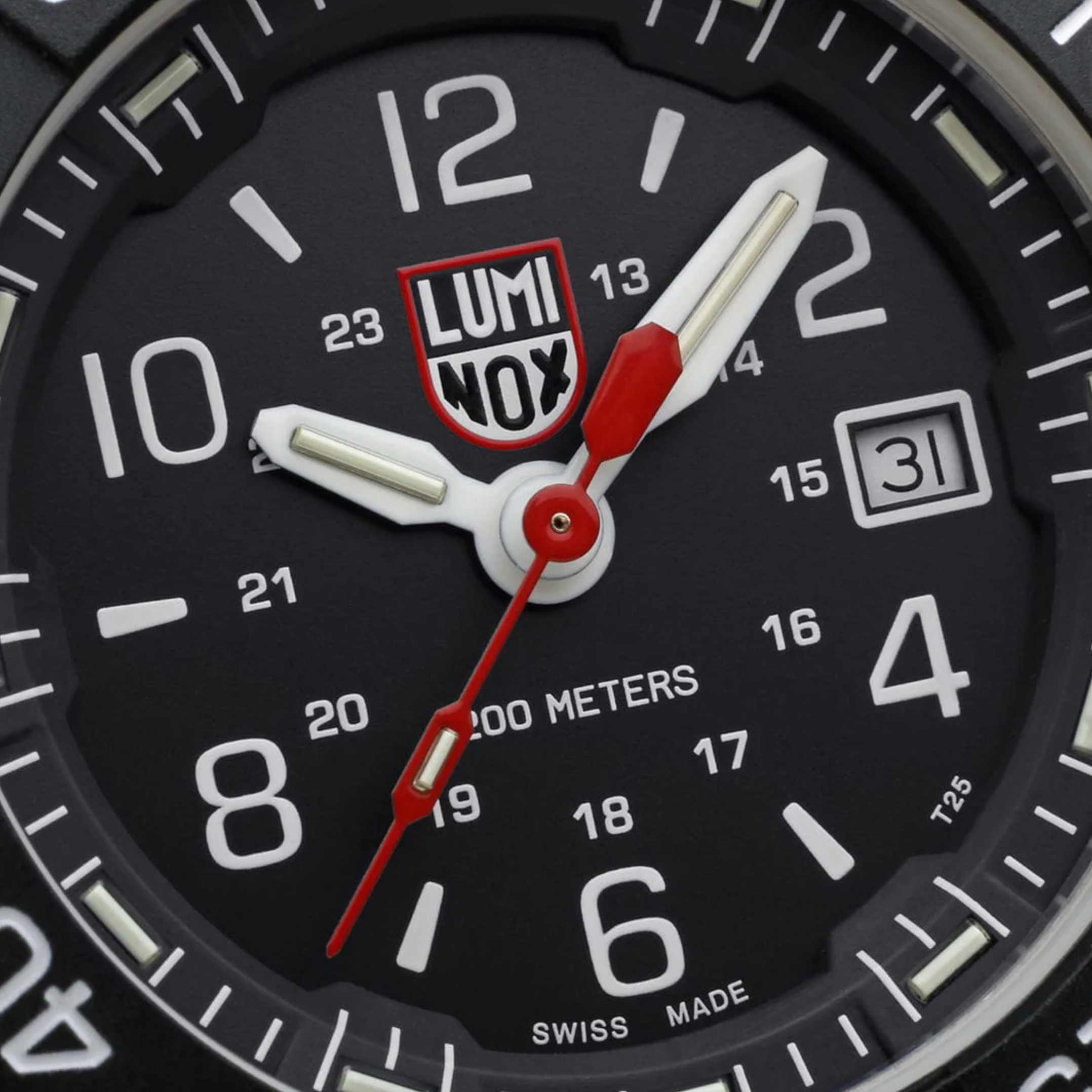 Luminox Navy SEAL 3250 Series Men's Black Watch