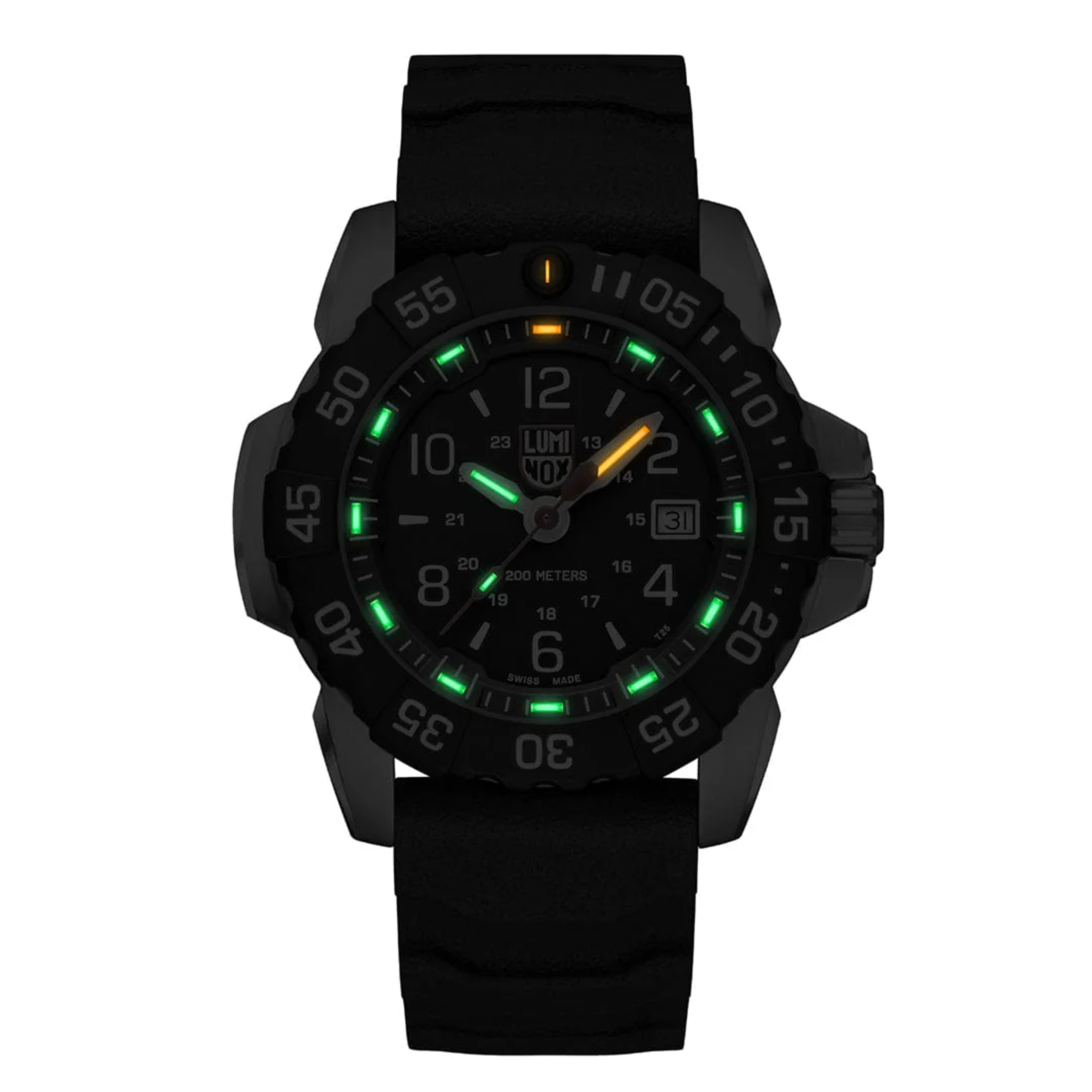 Luminox Navy SEAL 3250 Series Men's Black Watch