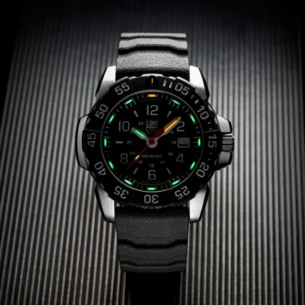 Luminox Navy SEAL 3250 Series Men's Black Watch