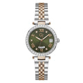 Gc Flair Crystal Ladies Green Watch
