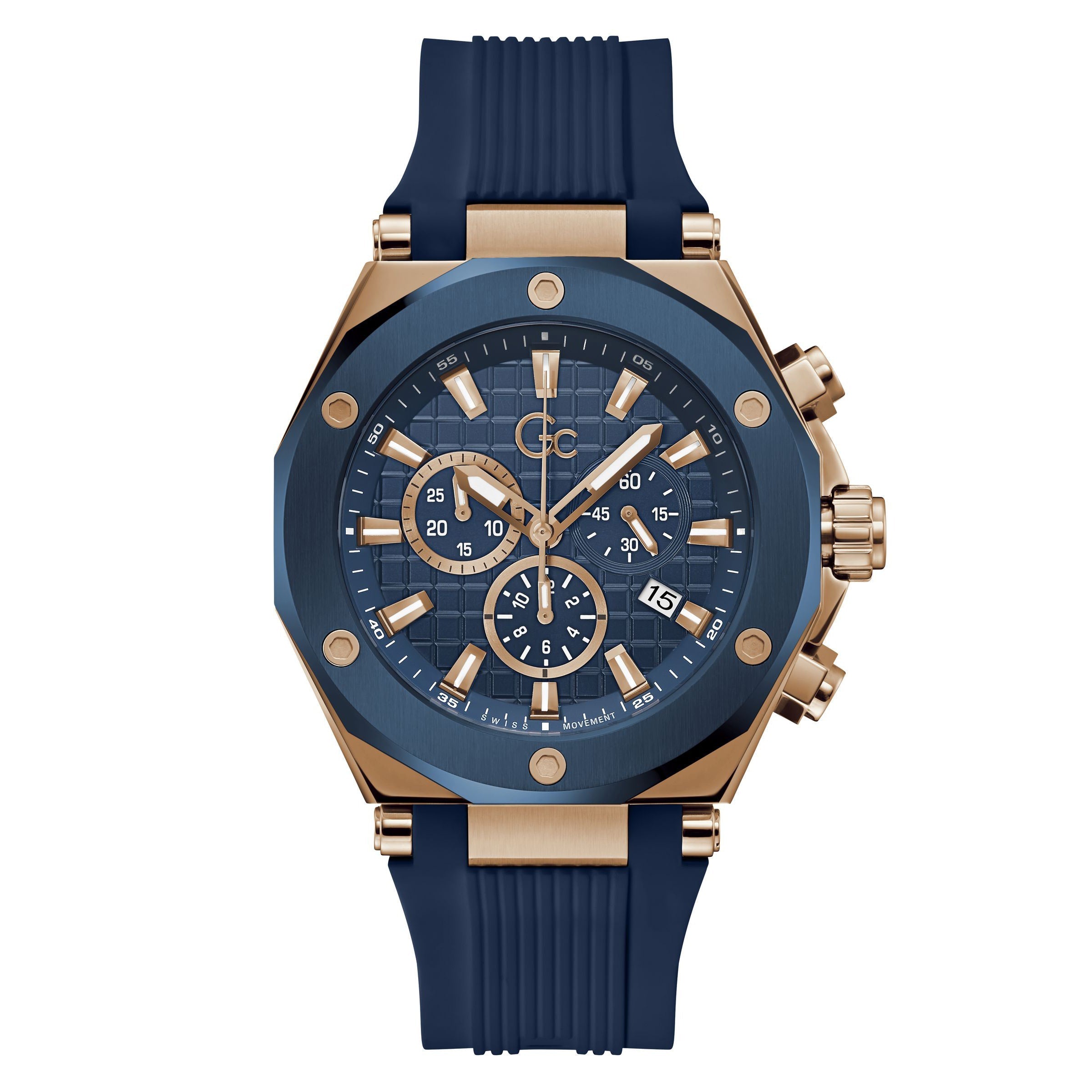 Gc Legacy Men's Blue Watch