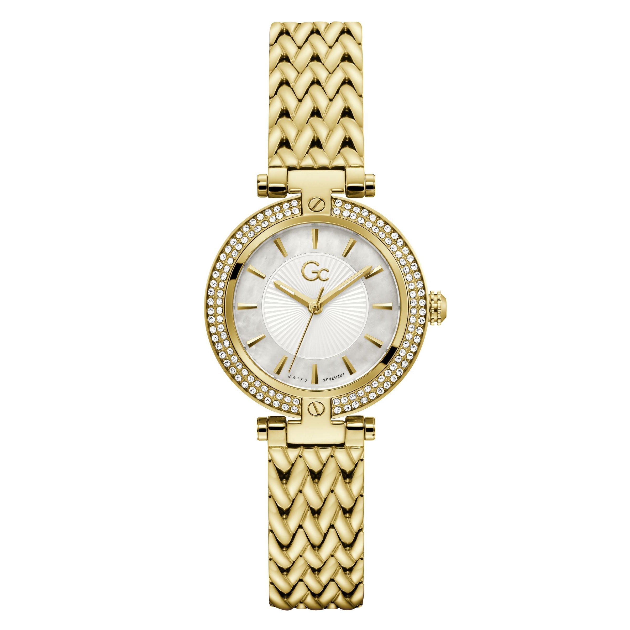Gc Vogue Ladies White Watch