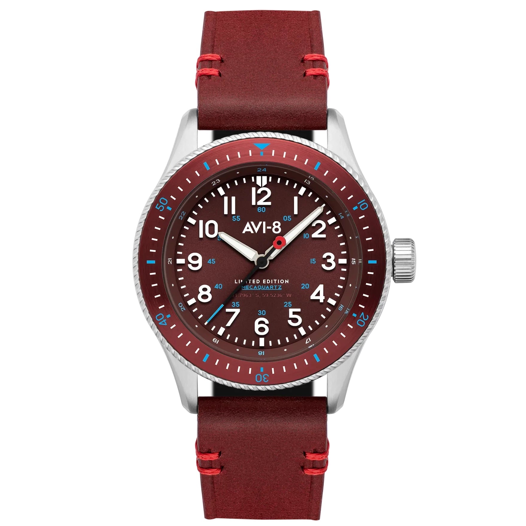 Analogue Watch - AVI-8 Flyboy Royal British Legion Falklands Red Watch AV-4099-RBL03