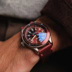 Analogue Watch - AVI-8 Flyboy Royal British Legion Falklands Red Watch AV-4099-RBL03