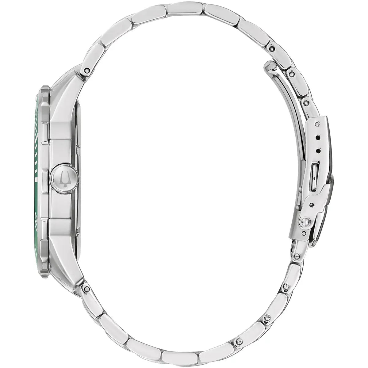 Analogue Watch - Bulova Classic Men's Green Watch 98B359