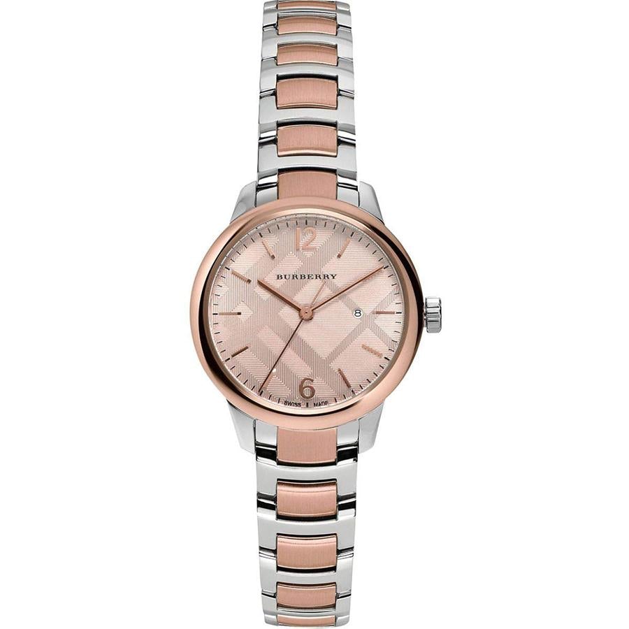 Analogue Watch - Burberry BU10117 Ladies Classic Rose Gold Watch