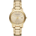 Analogue Watch - Burberry BU9033 Ladies The City Yellow Gold Watch