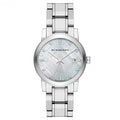 Analogue Watch - Burberry BU9125 Ladies Silver Diamond Watch