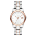 Analogue Watch - Burberry BU9127 Ladies Two-Tone Watch