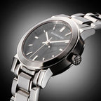 Analogue Watch - Burberry BU9201 Ladies Black Watch