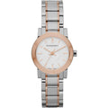 Analogue Watch - Burberry BU9205 Ladies White Rose Gold Watch