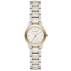Analogue Watch - Burberry BU9217 Ladies Silver Dial Two Tone Watch